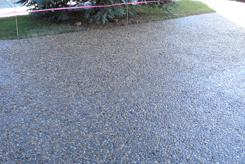 concrete driveway edmonton