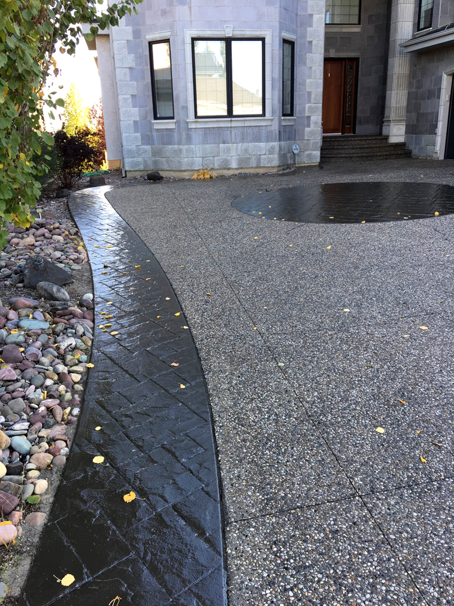 concrete driveways edmonton