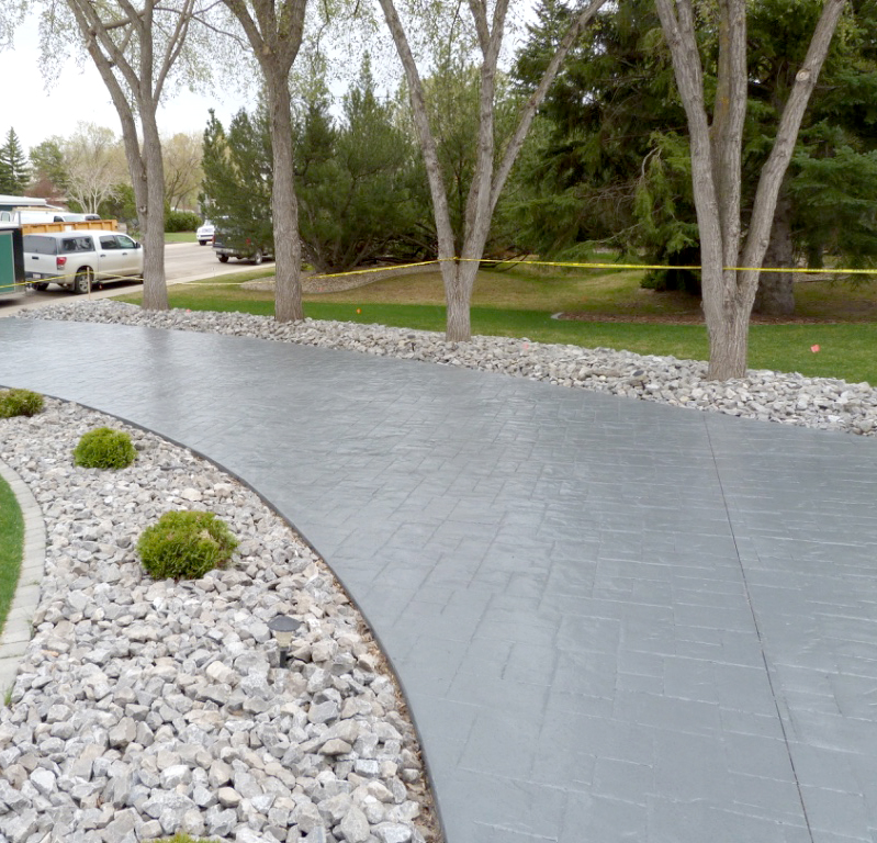 edmonton stamped concrete