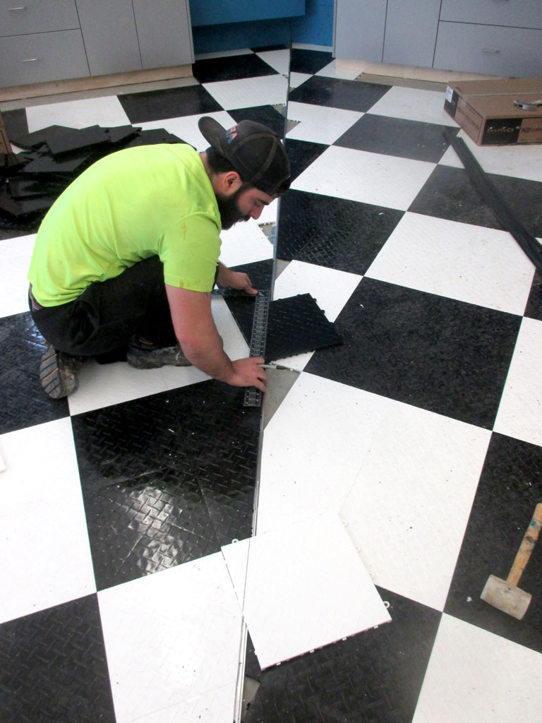 racedeck garage flooring in Edmonton